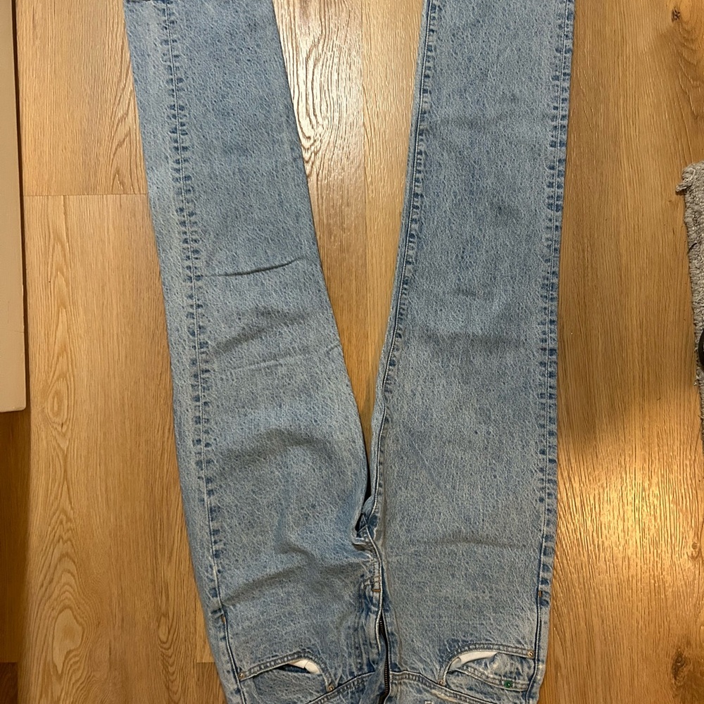 SLVRLAKE Classic Light Wash Denim Jeans